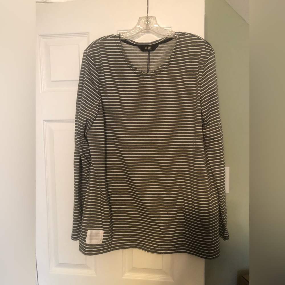 Neuw striped tunic top